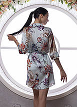 Шовкова жіноча сорочка, халат "Буенос-Айрес". TM"Silk Kiss". Buenos Aires. Натуральний 100% шовк, фото 5