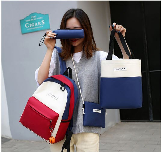 Оригінальний великий набір для модного школярки 4в1