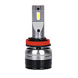 Світлодіодні LED лампи головного світла H11 F16 CSP 9000Lm 80Watt, фото 5