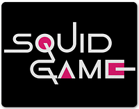 Коврик для мышки Squid Game - Logo (чёрный)