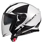Мотошолом, шолом MT Jet Thunder 3 SV Wing White/Grey/Black, фото 3