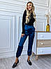 Жіночі брюки з натуральної 100% шовк, шовкові бриджі TM"Silk Kiss". Королівський синій, фото 6
