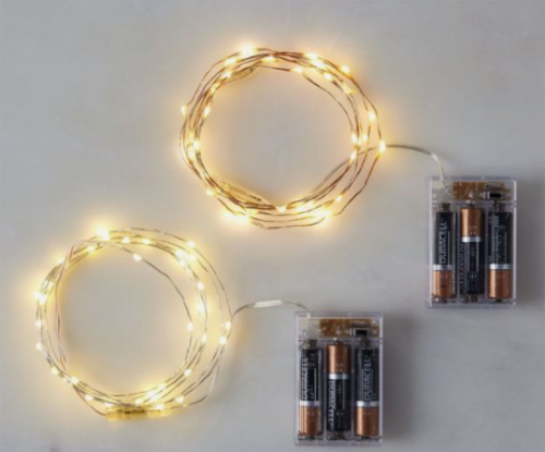 Гірлянда Роса дріт 100led довжина 10 метрів колір теплий від мережі