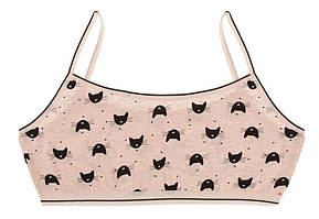 Топ для дівчинки "Кішки", 14-15 років (рост 158-164)