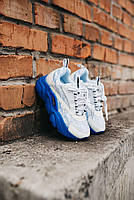 Кросівки дитячі для хлопчиків білі з синім Dior Homme. Модна дитяча взуття для хлопчиків біла Діор Хомми, фото 4