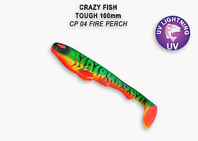 Силікон Сrazy Fish TOUGH 5"TOUGH 5" шартрес кальмар 28-125-6-6