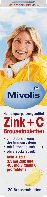 Шипучі таблетки - вітаміни Mivolis Zink + C, 20 шт.