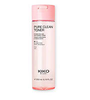 KIKO Pure clean Toner увлажняющий и успокаивающий тоник для лица