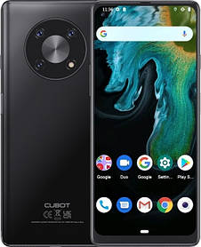 Смартфон Cubot Max 3 4/64Gb 5000 мАч 6,95" NFC Android 11 48 Мп камера NFC Black Green