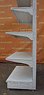 Торгові односторонні (пристінні) стелажі «Модерн» 230х132 см., на 5 полиць, Б/у, фото 6