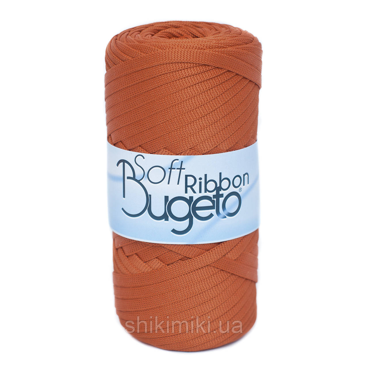 Плоский шнур поліефірний Bugeto Soft Ribbon, колір Охра