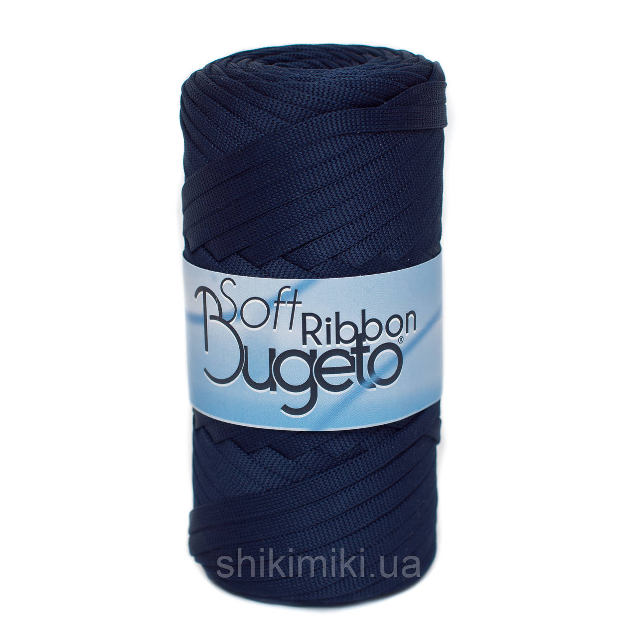 Плоский шнур поліефірний Bugeto Soft Ribbon, колір Синій сапфір