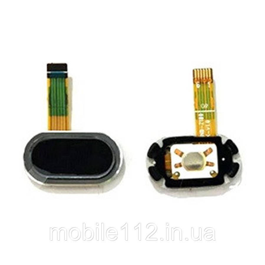 Шлейф Meizu M3/M3 mini (M688H), з кнопкою меню (Home), чорного кольору, фото 1