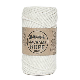 Еко шнур Shikimiki Rope 2 mm, колір Пінка