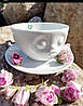 Чашка з блюдцем для кави Tassen "Поцілуй" (200 мл), порцеляна, фото 10