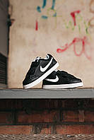 Найк Капри Кеды и кроссовки детские для мальчиков и девочек черные. Обувь детская черно-белые Nike Capri 27
