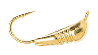 Мормышка Fishing ROI Куколка с ушком 2.5мм 0.33г 5325-G золото