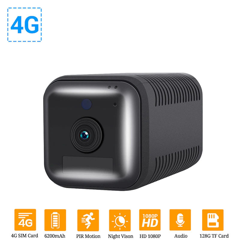 4G Мини камера ESCAM G20 2Мп Акум 6200 мАч Ночной режим Микрофон и ...
