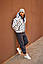 Чоловіча зимова куртка Асос тепла стьобана коротка повсякденна, розміри S, M, L, XL, колір чорний, білий, фото 6