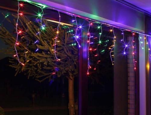 Гірлянда бахрома Sople 200 Led 5м 8 режимів RGB