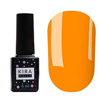 Гель-лак Kira Nails №021 (помаранчевий, емаль), 6 мл