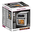 Багатофункціональна електропіч PROFI COOK PC-FR 1200 H Hot Air Fryer (11л, 9 програм, 1500Вт, Німеччина), фото 11