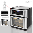 Багатофункціональна електропіч PROFI COOK PC-FR 1200 H Hot Air Fryer (11л, 9 програм, 1500Вт, Німеччина), фото 4