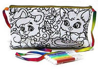 Набор для творчества DankoToys DT CCL-02-04 Пенал - раскраска My Color Clutch