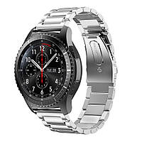 Ремешок Stainless Premium для Samsung Gear S3 / Samsung Galaxy Watch 46mm Silver - серебряный / нержавеющая