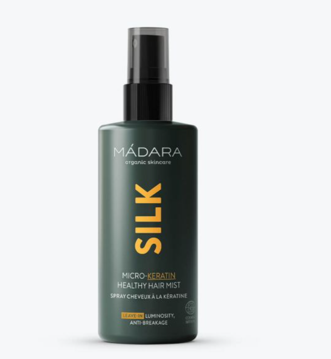 Спрей для волосся з микрокератином «SILK» Madara,90мл
