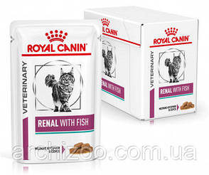 Royal Canin Renal Feline with Tuna pouches 85 г для кішок з нирковою недостатністю, фото 2