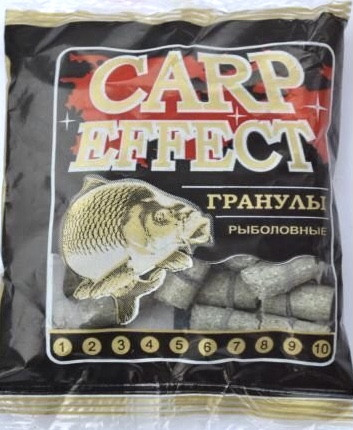 Гранули рибальські з гумкою Carp Effect