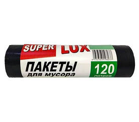 Пакети для сміття 120лх10шт ТМ "Super Luxe"