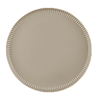 Тарелка фарфоровая бежевая 28 см Kutahya Porselen Crest