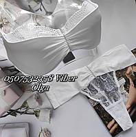 Комплект жіночої спідньої білизни Lise Mari 3010 білий 75D.80D