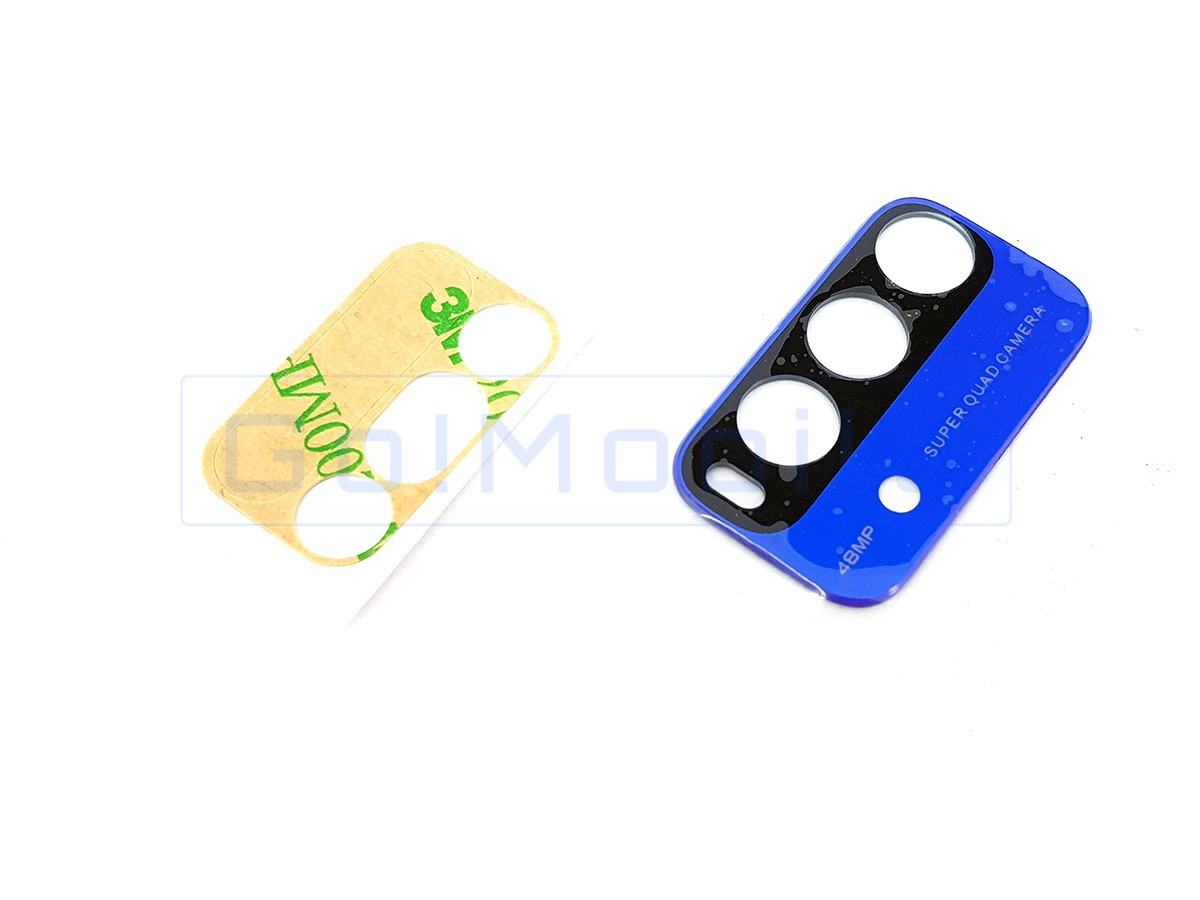 Скло камери Xiaomi Redmi 9T синє комплект 4 шт, фото 1