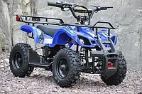 Квадроцикл електричний дитячий на акумуляторах Crosser Кросер 36V 800W синього кольору