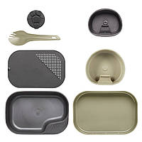 Набор посуды Wildo CAMP-A-BOX - Khaki / Grey