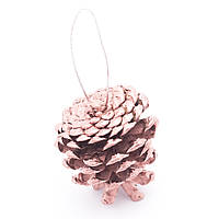 Ялинкова прикраса "Шишка європейська" бронзова