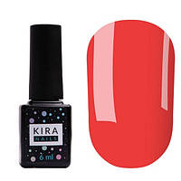 Гель-лак Kira Nails №043 (приглушений малиновий, емаль), 6 мл