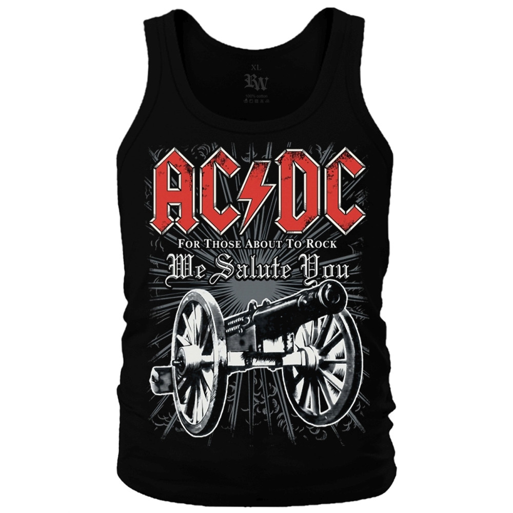 Майка AC/DC "For Those About To Rock", Розмір XL