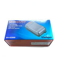 Одноканальний компресор для акваріума ViaAqua VA-2500