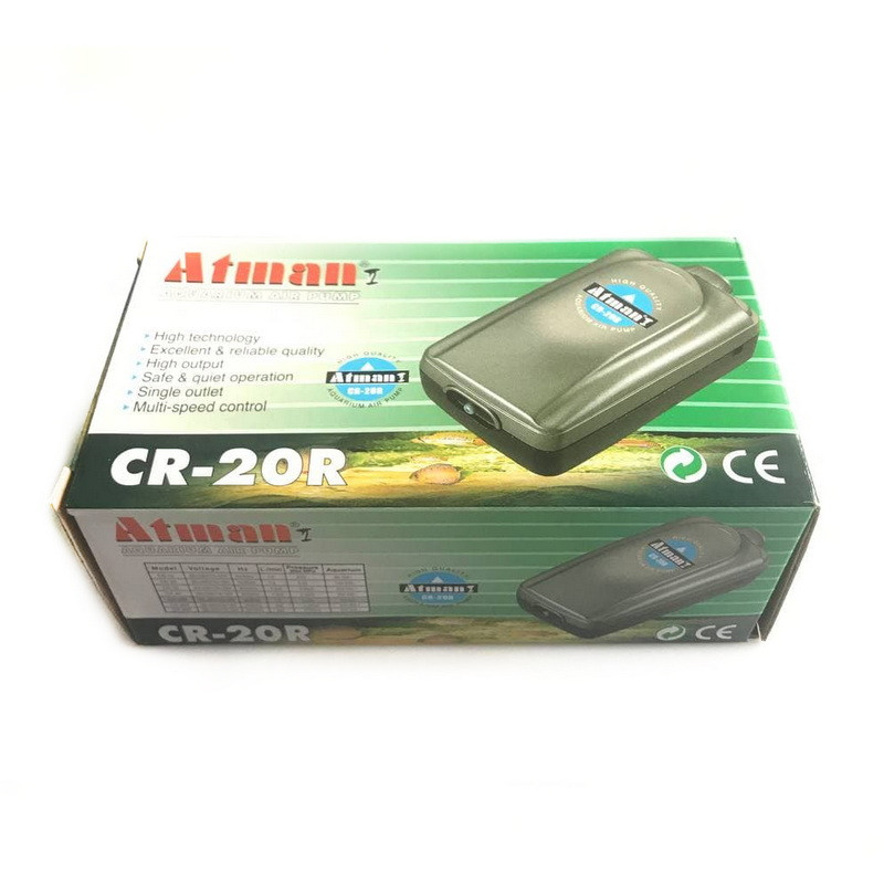 Одноканальний компресор для акваріума Atman CR-20R