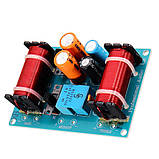 Пасивний 3-смуговий кросовер фільтр НЧ, СЧ і ВЧ звуку 4-8 Ом 150 Вт WEAH-351, фото 4