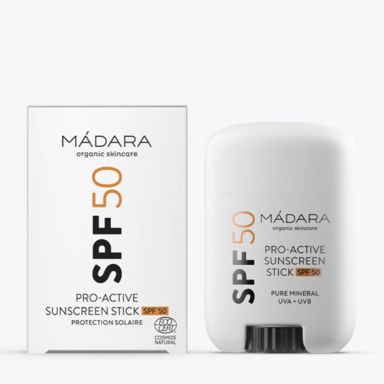 Крем-стик солнцезащитный высокая степень защиты SPF 50 Madara, 18 г - фото 1 - id-p1501183908