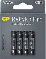 Аккумулятор GP Recyko Pro 800 Ni-MH AAA, 800mAh, 1.2V, 2.4A, LSD70-5, Box 4шт.