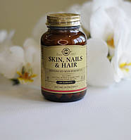 Solgar skin nails and hair витамины для волос, кожи и ногтей 60 таблеток