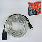 Гірлянда світлодіодна вулична довжина шнура 10 м, 230 лампочок, мультиколор, фото 2