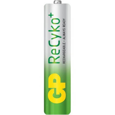 Аккумулятор GP Recyko+ GP85AAAHCB, Ni-MH AAA, 800mAh, 1.2V, 2.4A, LSD90-1, bulk, фото 1