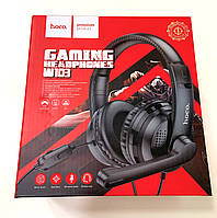 Ігрові навушники з мікрофоном Hoco W103 Magic tour gaming headphones Black